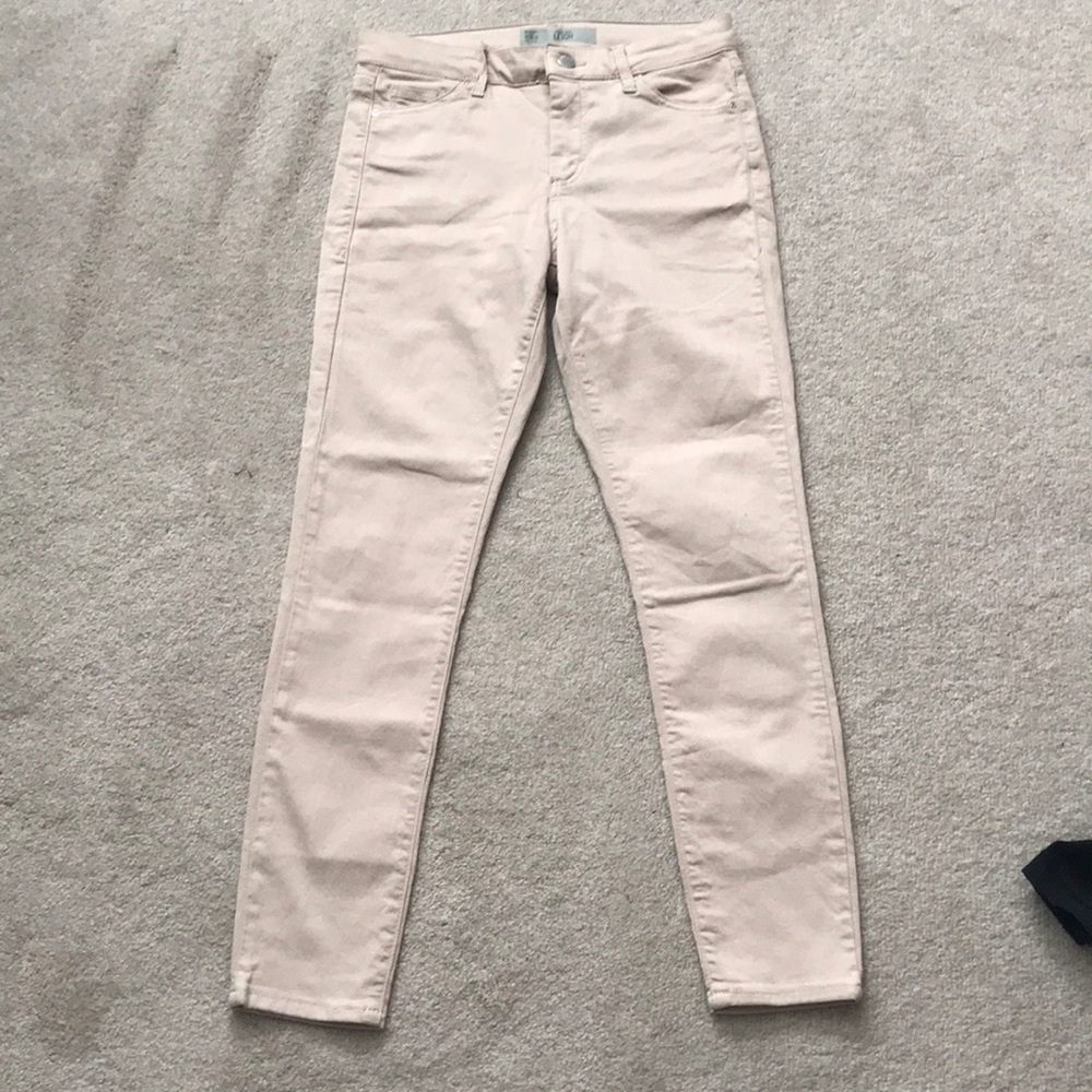 Tan top shop stretch jeans - never worn